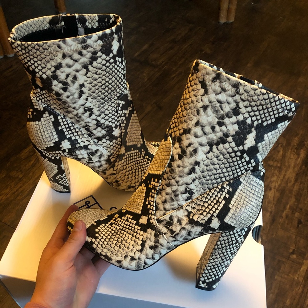 Snakeskin Boots